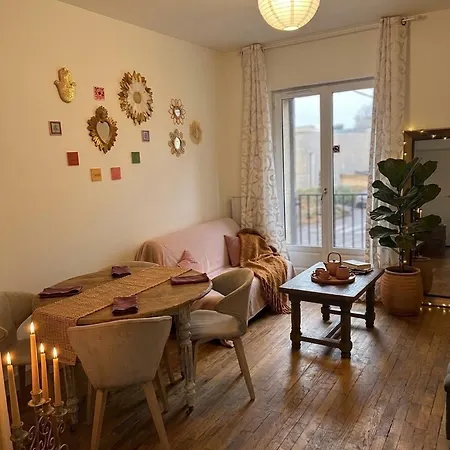 Iago City,appartement Spacieux 2 Chambres, Hyper Centre, Aeroport Et Gare A Proximite
